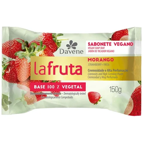 SABONETE LA FRUTA MORANGO 150G