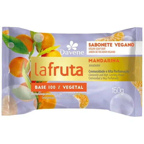 SABONETE LA FRUTA MANDARINA MACA 150G