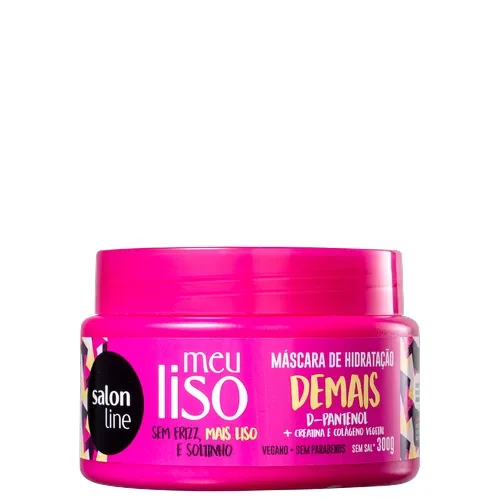 MASCARA SALON LINE MEU LISO #DESMAIADO 300G