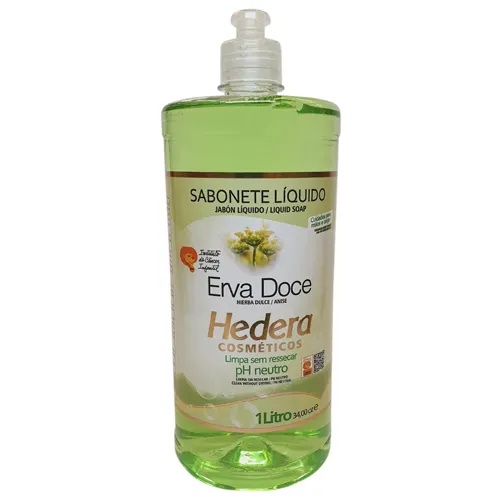 SABONETE LIQUIDO HEDERA ERV DOCE 1LT