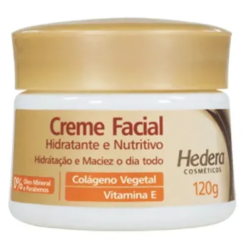CREME FACIAL HEDERA HIDRAT E NUTRIT 120G