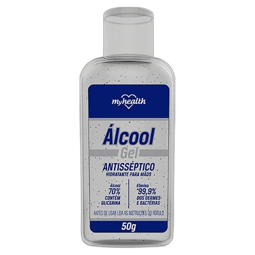 ALCOOL 70% GEL MY HEALTH 50G