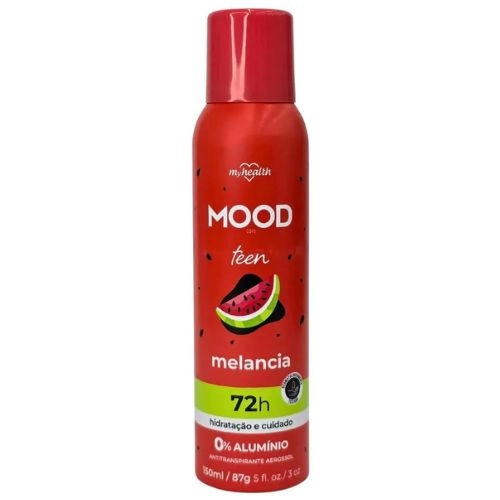 DESODORANTE MY HEALTH MOOD AER TEEN MELANCIA 72H 150ML