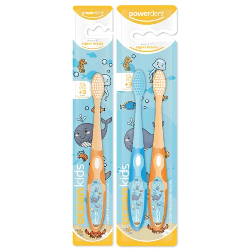 ESCOVA DE DENTE POWERDE DENTE INF PACK DU