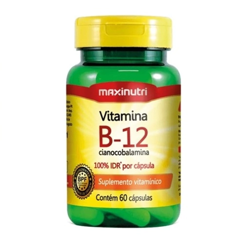 VITAMINA B-12 COM 60 CAPSULAS 