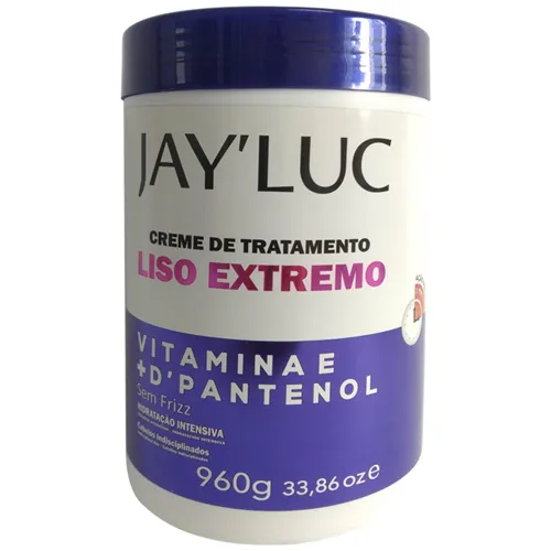CREME CAPILAR JAYLUC LISO EXTREMO 960G