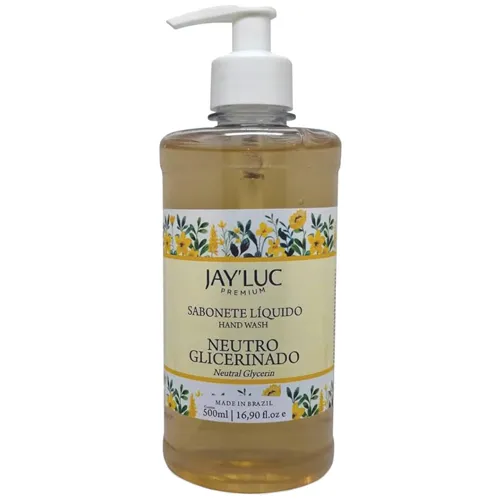 SABONETE LIQUIDO JAYLUC VALV GLICERINA 500ML