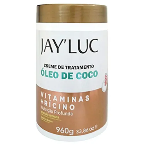 CREME CAPILAR JAYLUC OLEO DE COCO 960G