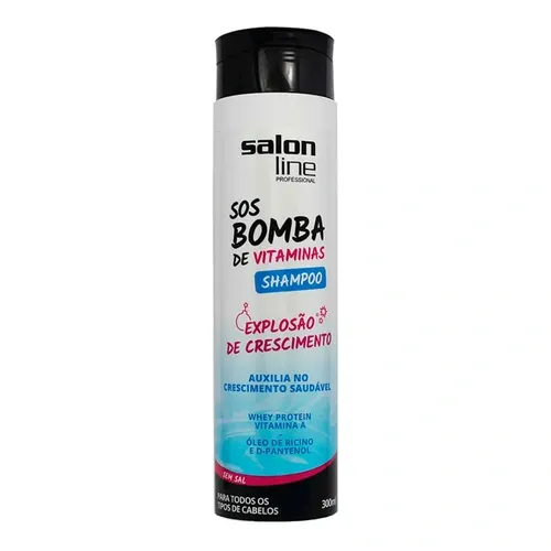 SHAMPOO SALON LINE BOMBA ORIGINAL 300ML
