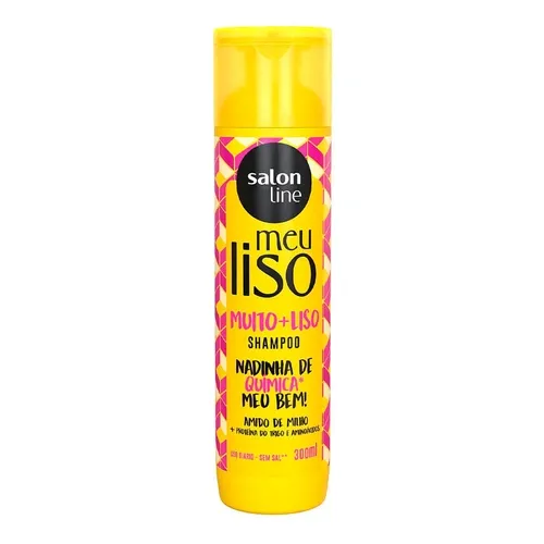 SHAMPOO SALON LINE MEU LISO MUITO+LISO 300ML