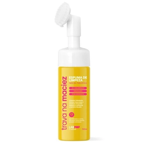 ESPUMA LIMPEZA LABPOP TRAVA NA MACIEZ 130ML