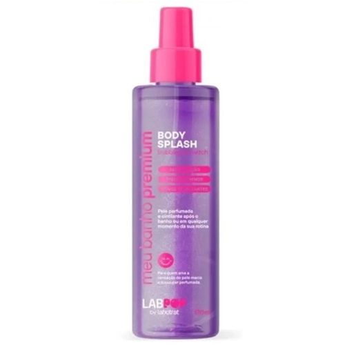 BODY SPLASH LABPOP MEU BANHO PREMIUM BUBBLEGUM WITCH SHIMMER 190ML