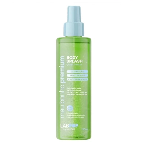 BODY SPLASH LABOTRAT LABPOP MEU BANHO PREMIUM BREEZE SHIMMER 190ML