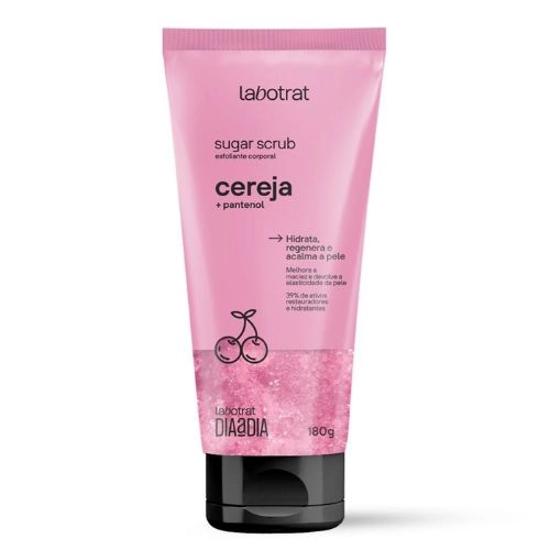 SUGAR SCRUB ESFOLIANTE CORPORAL LABOTRAT CEREJA 180G