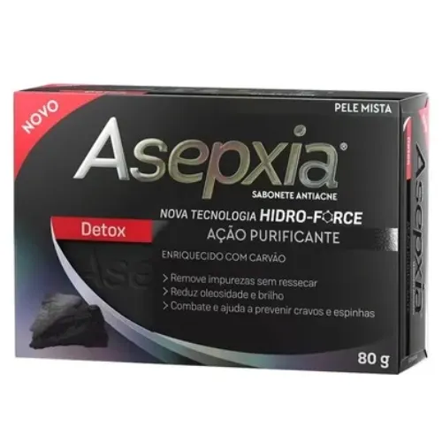 SABONETE ASEPXIA DETOX 80G