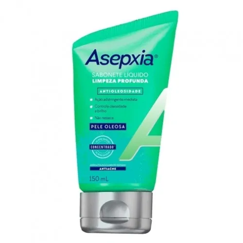 SABONETE LIQ ASEPXIA LIMPEZA PROFUNDA 150ML