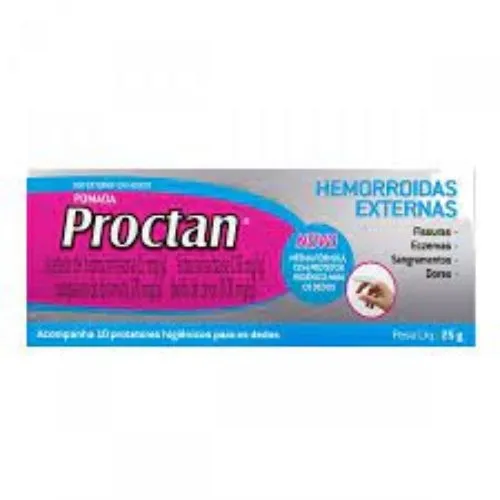 PROCTAN POM RETAL+10PROTETORES HIGIENICOS 25G