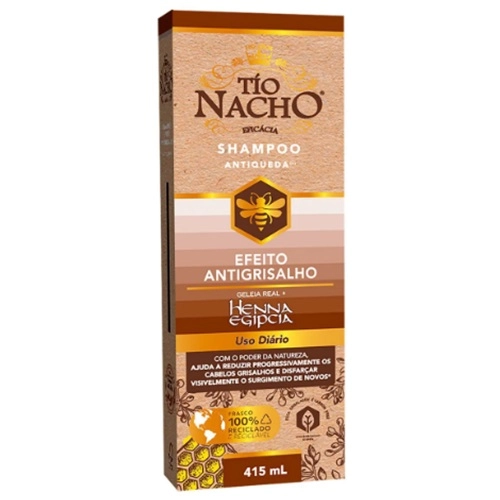 SHAMPOO TIO NACHO ANTIGRISALHO 415ML