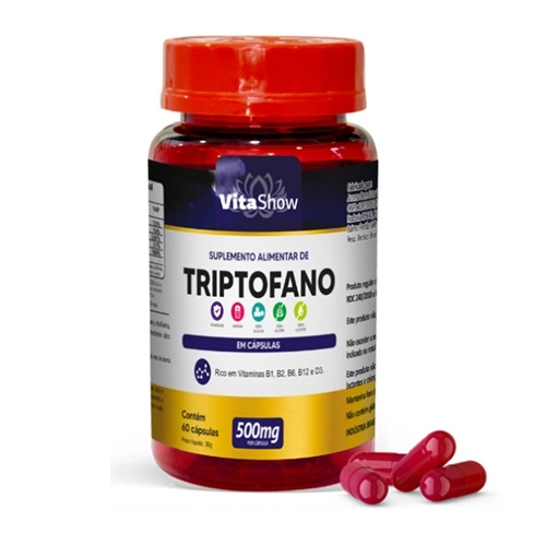 TRIPTOFANO 500MG 60 COMPRIMIDOS