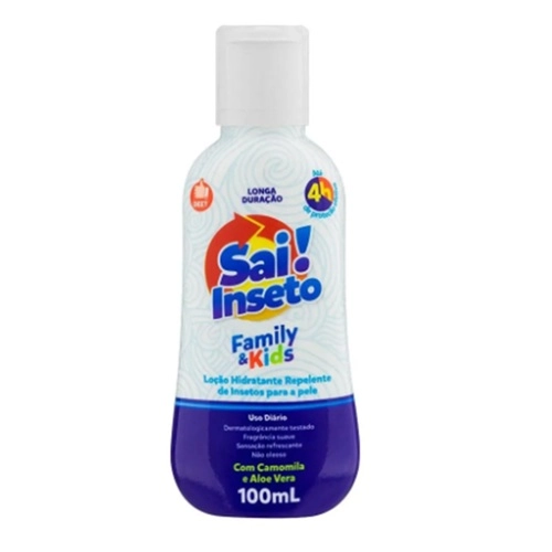 REPELENTE SAI INSETO FAMILY & KIDS LOCAO 100ML