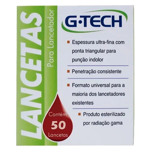 LANCETAS G-TECH 1UN CX50