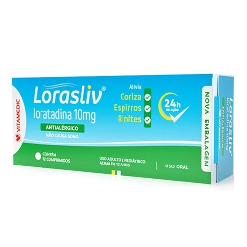 LORATADINA 10MG 12CP
