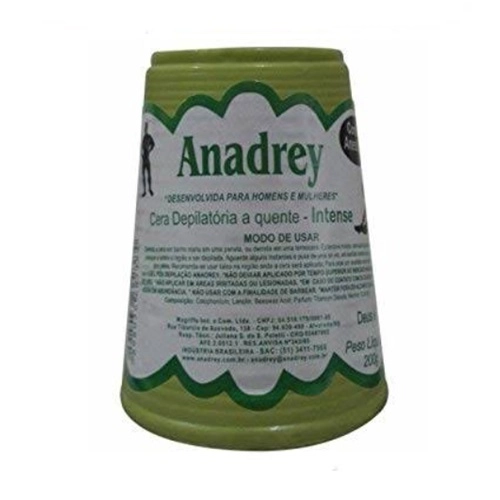 CERA DEPILATORIA ANADREY QUENTE INTENSE 200G
