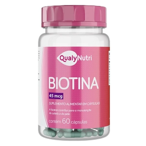 BIOTINA 45MCG QUALY NUTRI 60CAP