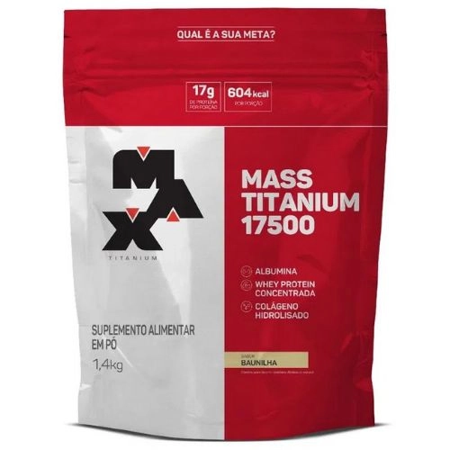 MASS TITANIUM 17500 BAUNILHA PO REFIL 1,4K