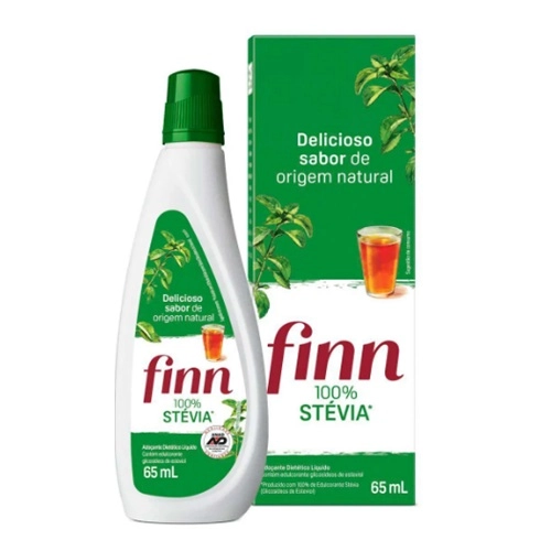 Adocante Finn Stevia Liquido 65Ml