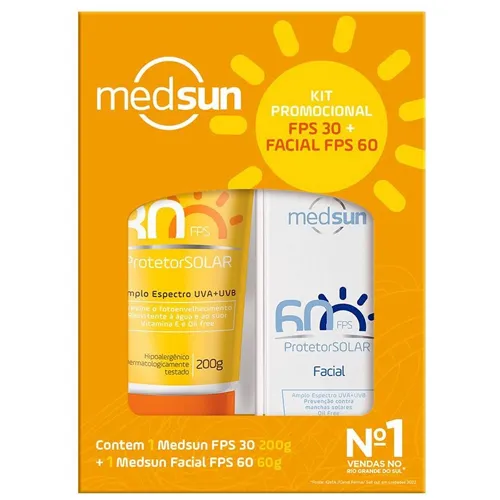 MEDSUN KIT FPS60+FPS30 FACIAL 200G 60G