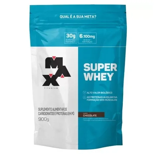 Max Super Whey Chocolate Refil 900G