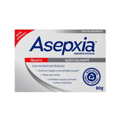 SABONETE ASEPXIA NEUTRO 80G