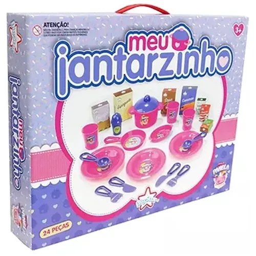 Meu Jantarzinho Kit 24 Pecas Big Star 1Un