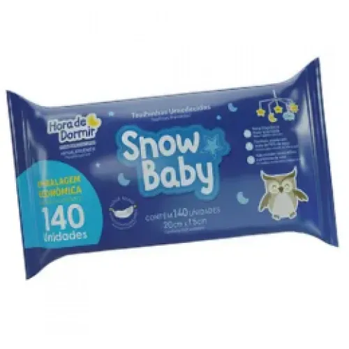 Toalhas Umedecidas Snow Baby Hora De Dormir 140Un