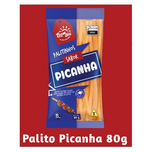 Biscoito Palito Sabor Picanha 80G