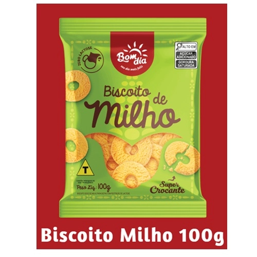 BISCOITO BOM DIA MILHO 100G