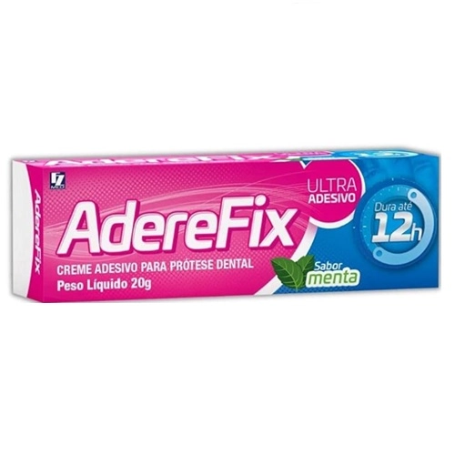 ADEREFIX MENTA CREME ADESIVO PARA PROTESE DENTAL 20G 