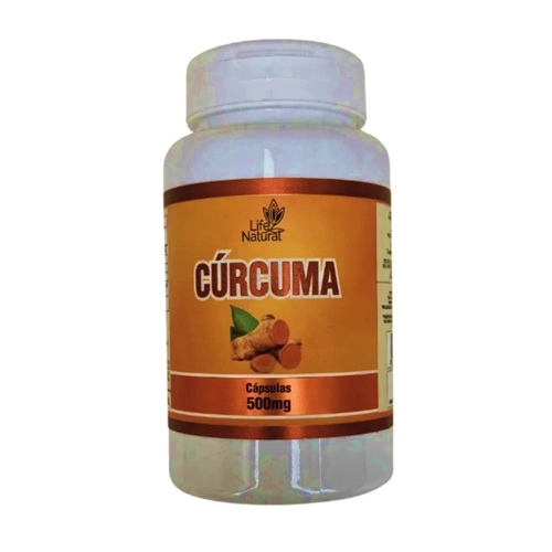 ACAFRAO CURCUMA 500MG LIFE NATURAL 60CAPS