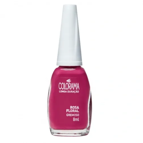 ESMALTE COLORAMA ROSA FLORAL