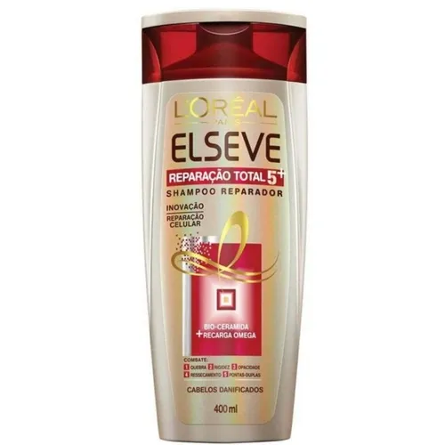 SHAMPOO ELSEVE REP TOTAL 5+ 400ML