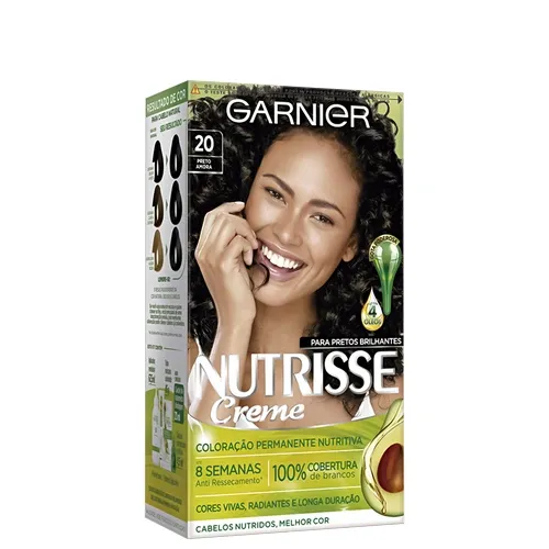 TINTA NUTRISSE 2.0 PRETO AMORA 1UN