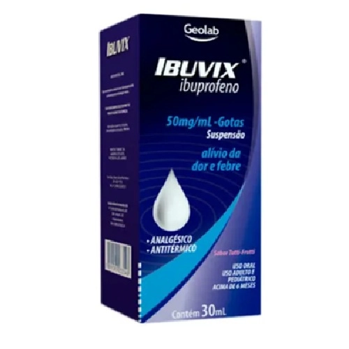IBUVIX 50MG/ML GTS 30ML TUTTI-FRUTTI