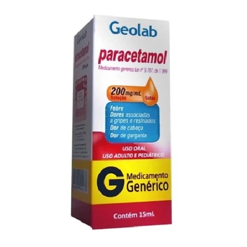 PARACETAMOL 200MG/ML GTS 15ML