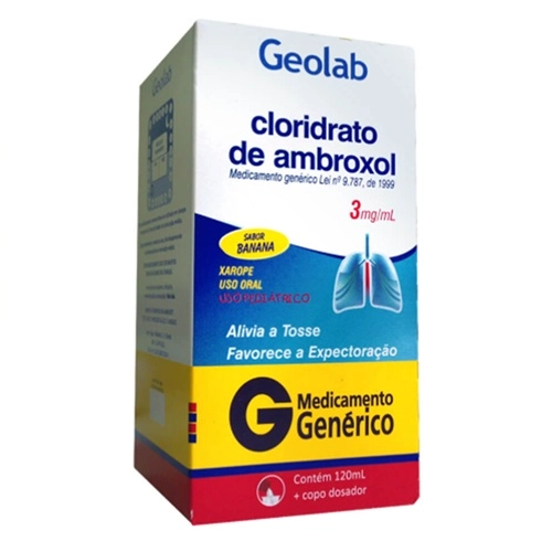 CLORIDRATO DE AMBROXOL 15MG/5ML XPE PED 120ML