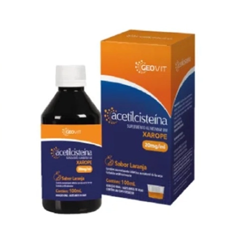 ACETILCISTEINA 20MG/ML XPE PED 100ML