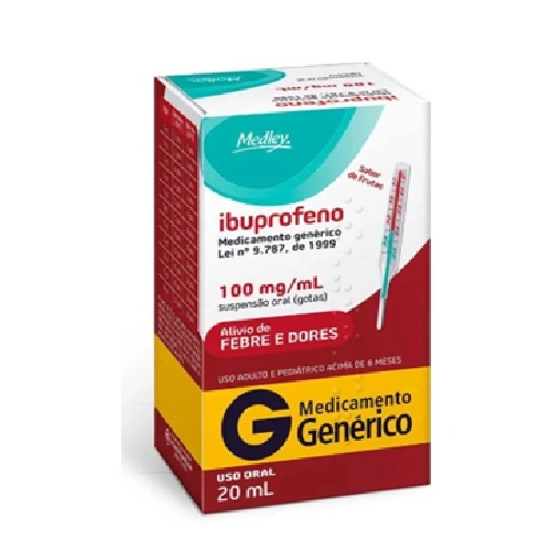 IBUPROFENO 100MG/ML GTS 20ML