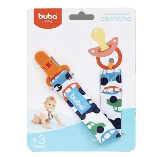 PRENDEDOR CHUPETA BUBA CARROS 7478 1UN