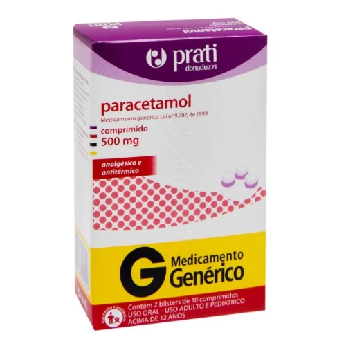 PARACETAMOL 500MG 20CP
