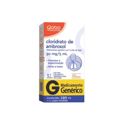 CLORIDRATO DE AMBROXOL 30MG/5ML XPE AD 120ML